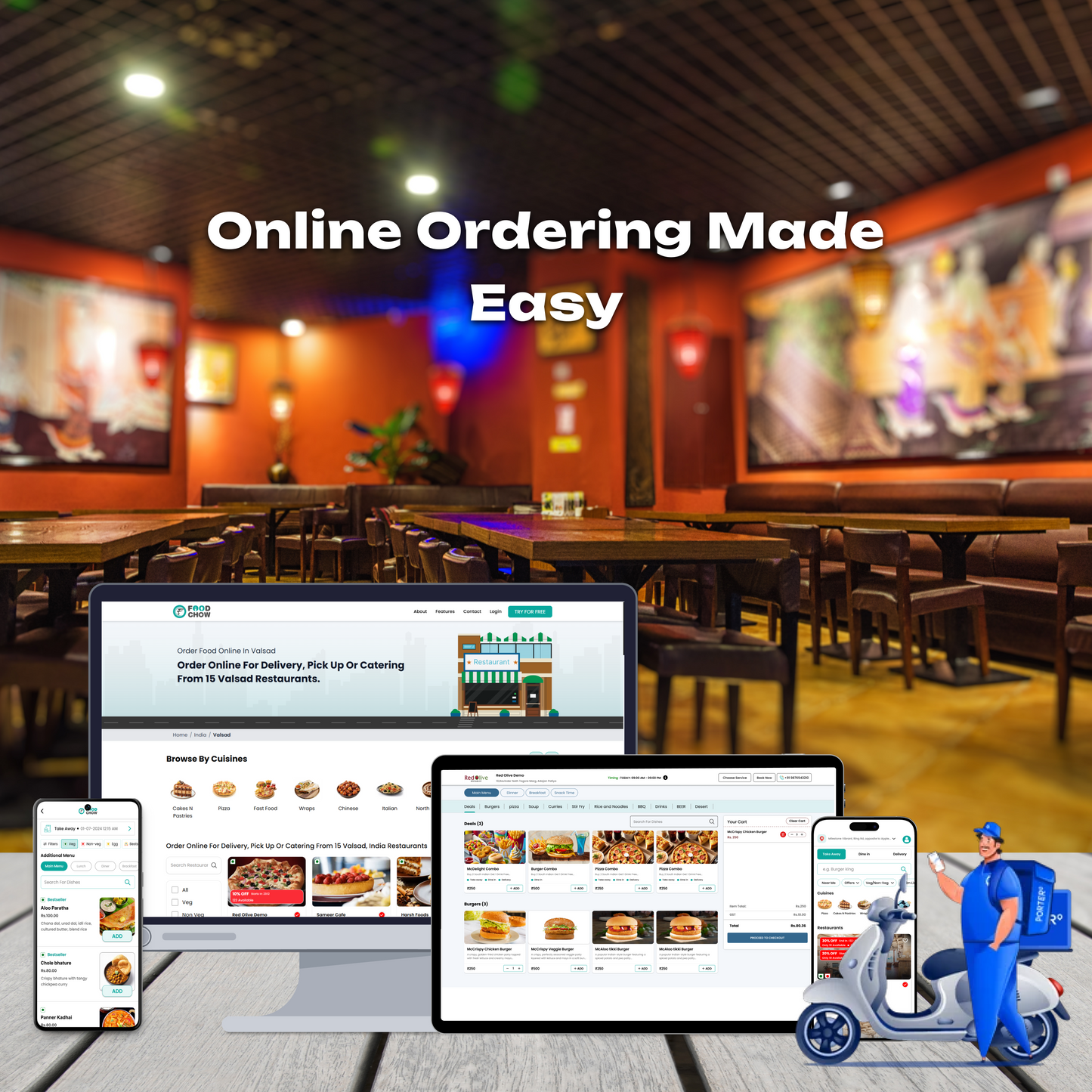 Online Food Ordering System - FoodChow