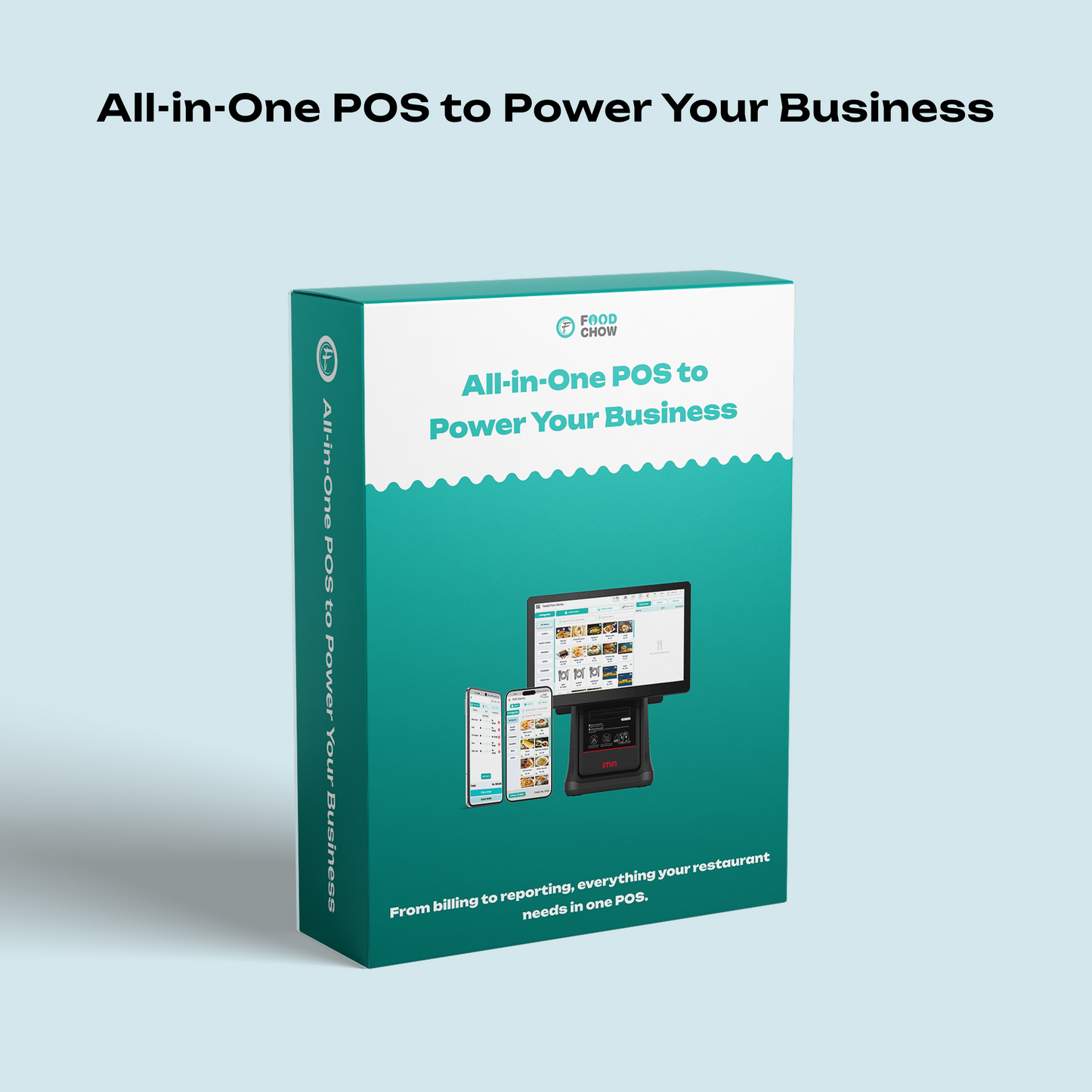 FoodChow All-in-One POS Billing System | POS Machine & Software
