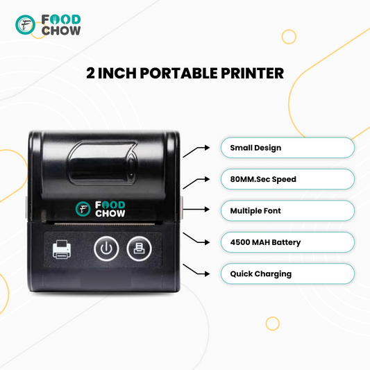 Why Bengaluru Smart Restaurants Are Upgrading to the FoodChow 2-Inch POS Thermal Printer in 2025