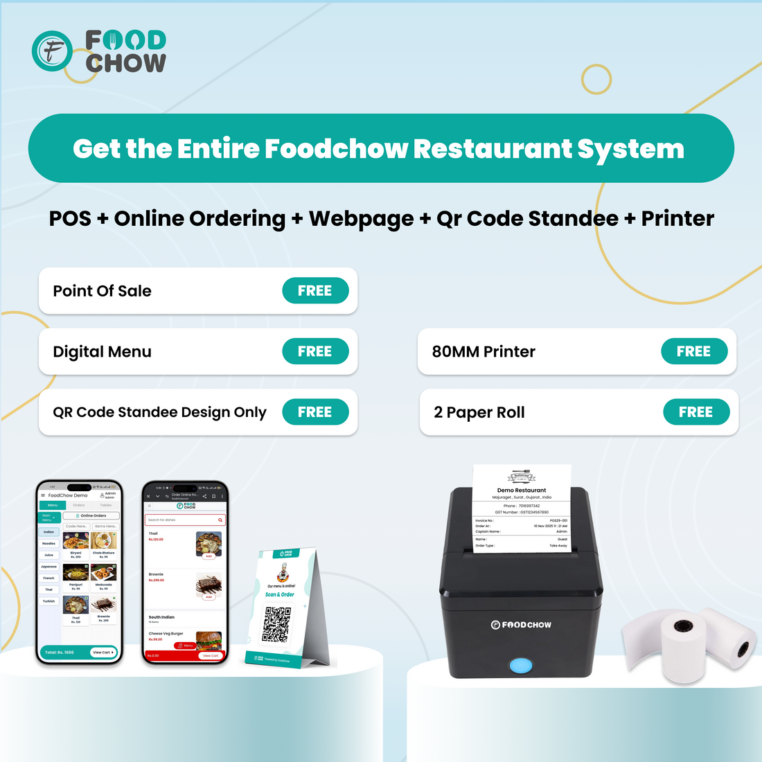 The Best Ethernet 3-Inch Thermal POS Printer for Mumbai Restaurants: Fast Speed, Network Printing & Multi-Counter Support