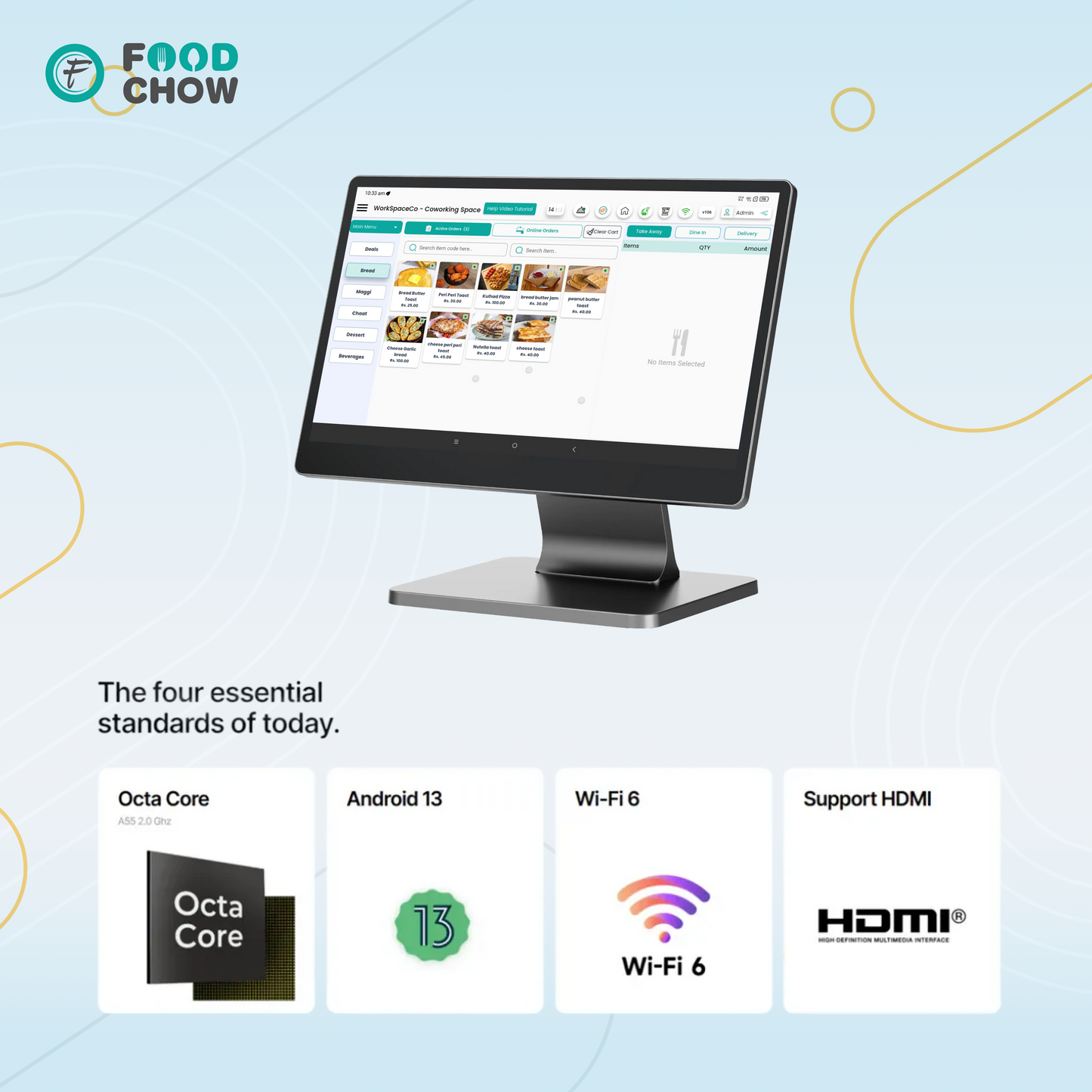 SWAN 1 Android POS टर्मिनल | हैंडहेल्ड POS भारत में खरीदें