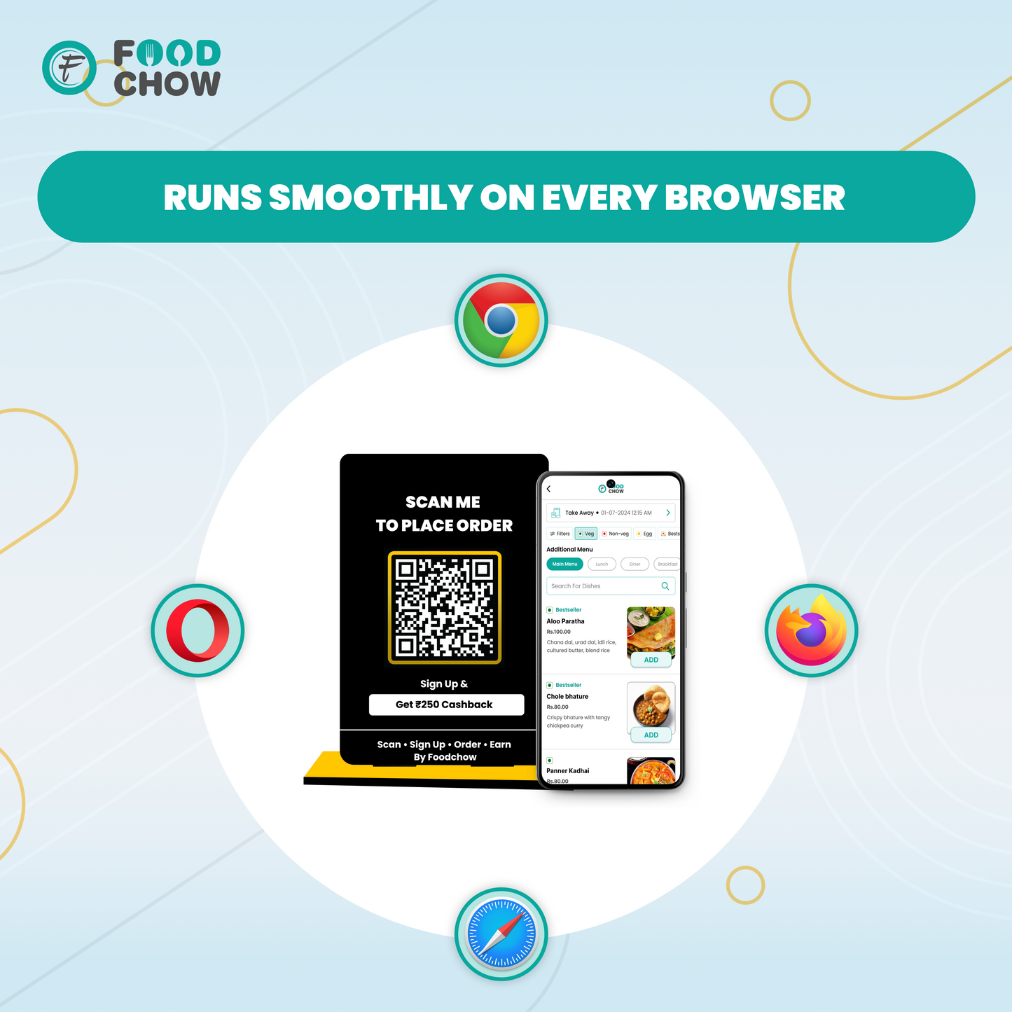 QR Code Menu with Online Ordering System