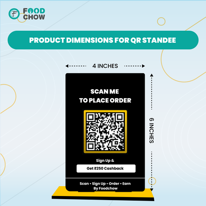 QR Code With Digital Menu – Powered by FoodChow