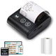 FoodChow 58mm POS Battery Thermal Receipt Printer with USB & Bluetooth - Restaurants, Cafes, Bars, Shops, & Hospitality |  2 x Thermal Paper Rolls, Adapter, Digital Menu (Soft copy)