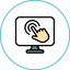 Easy-to-use touch screen