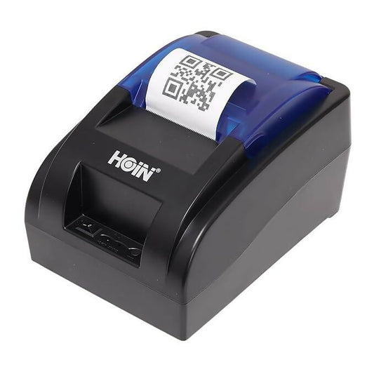 HOIN 58MM (2 Inch) Bluetooth + USB Thermal Receipt Printer | Compatible with ESC/POS Print Billing Invoice | Mobile Printing - (No Battery Backup) 1 Year Warranty