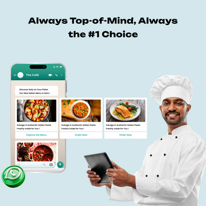WhatsApp Marketing Software - FoodChow