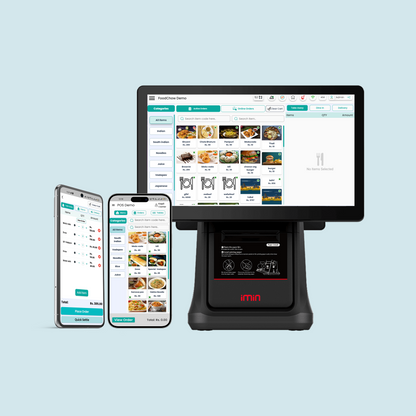All-in-One POS Billing System with 58mm (2 Inch) Direct Thermal Receipt Printer