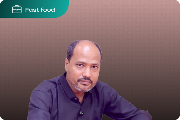 Automation Journey with FoodChow POS & Ordering - Mr. Kamleshbhai(Sai kirti FastFood)'s business